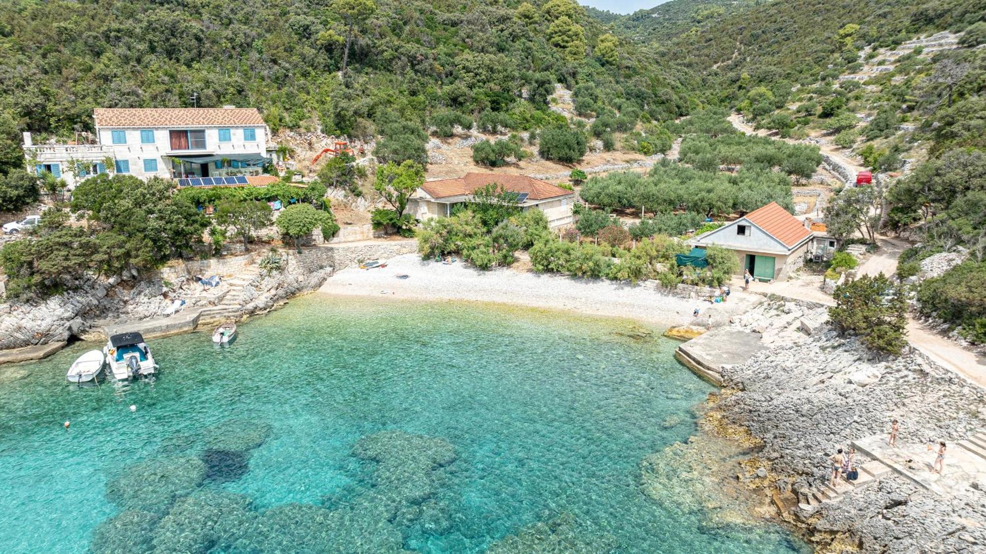 Seaside House For Families With Children Cove Rasohatica, Korcula - 4386 Lumbarda Extérieur photo
